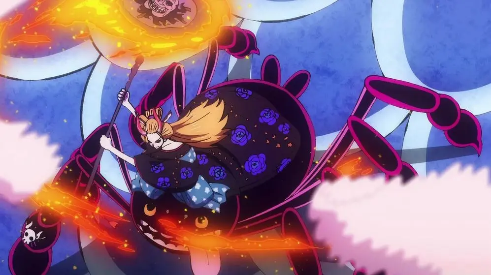 Kumo Kumo no Mi, Model: Rosamygale Grauvogeli | Devil Fruit Encyclopedia